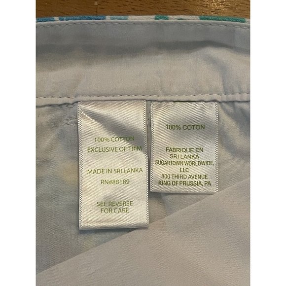 Lily Pulitzer the buttercup short womens size 2 Pinch Of Buttercup Blue - Picture 7 of 7